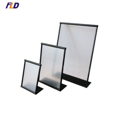 Wholesales Angle Iron Frame Standing Poster Holder